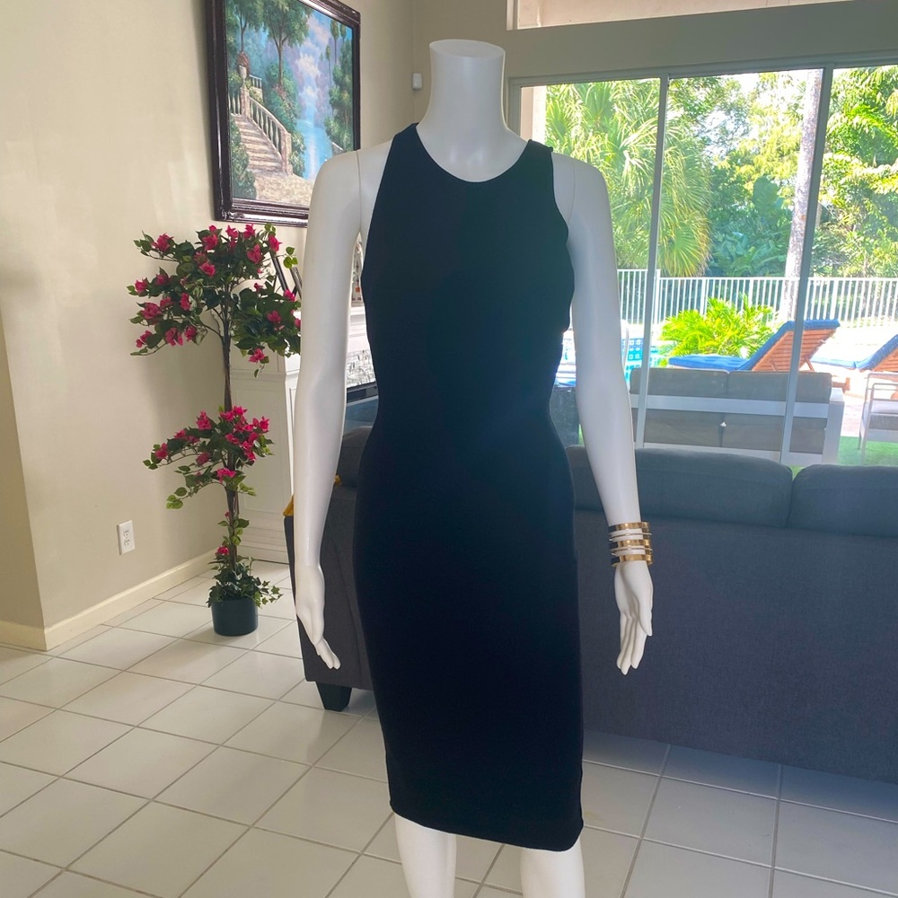 Black Midi Dress